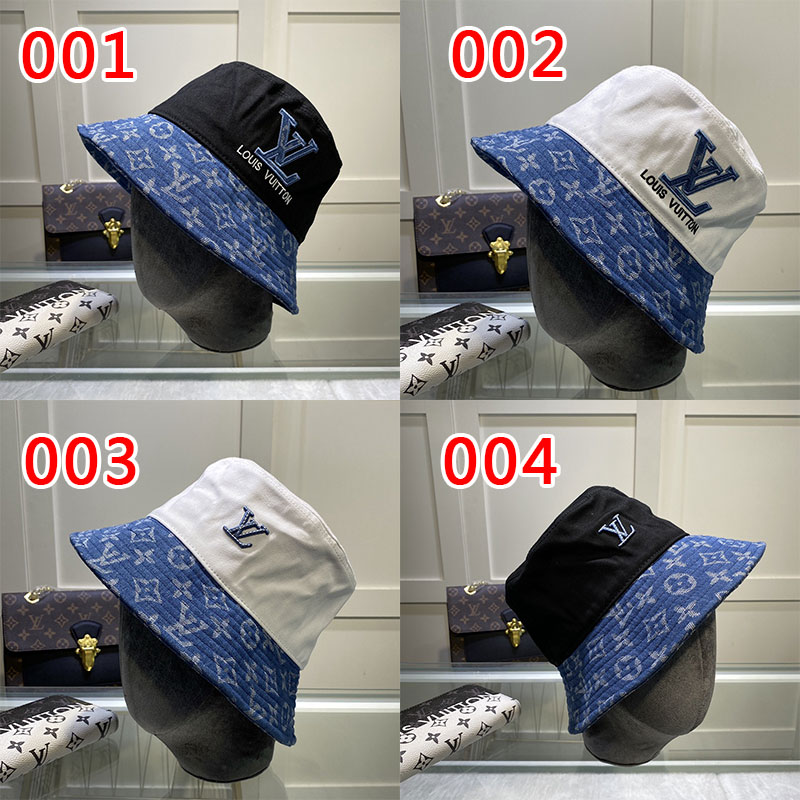 ルイヴィトンブランド漁師の帽子ファッションレディース