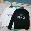 フェンディ FENDI スウェット パーカーペアお揃い黒白フェンディブランドトップスプルオーバー