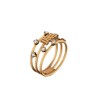 ディオールハイブランドリング 指輪 レディースヴィンテージ上品アクセサリー Dior 金属 彫刻 透かし彫り指輪 ファッションアイテム