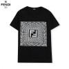 フェンディ半袖Ｔシャツブランドコピーファッションアイテムカップルtシャツ夏の新しいアルファベットFプリントtシャツ