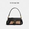 コーチブランド手提げバッグ ファッション 高級感 ハンドバッグ Coach 経典プリント 斜め掛けバッグ レディース向け 高品質 ショルダーバッグ