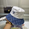 ルイヴィトンブランド漁師の帽子ファッションレディース日焼け止めバケットハット 個性 パッチワーク帽子キャップ小顔効果ハット山登り 釣りアウトドア 
