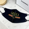 Gucciブランドマスクグッチシンプル ホワイト ブラック 洗えるマスク 涼しい 薄手 肌に優しい 繰り返しマスク UVカット 抗菌 防護 ウィルス対策マスク