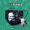 ハイブランドカウズ 使い捨てマスク Kaws 3層フィルターフェイスマスク通気性がよい 肌に優しい 不織布マスク花粉症 風邪 粉塵 飛沫 ウィルス対策マスク