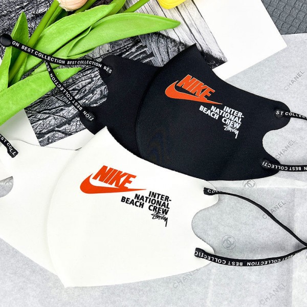 ナイキマスクハイブランド NIKE ファッション 高品質 繰り返しマスク ステューシー ...