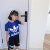  ハイブランドアディダス tシャツ ハーフパンツ キッズ Adidas シンプル スタイリッシュ 子供服 tシャツ 上着 パンツ ズボン 上下セット 少女 少年 純綿 カジュアル tシャツ パンツ