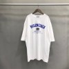 Balenciagaブランド半袖 tシャツ 夏バレンシアガ シンプル 高品質 tシャツトップス コットン 肌触りがよい tシャツ 上着 男女兼用 カップルオススメ