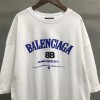 Balenciagaブランド半袖 tシャツ 夏バレンシアガ シンプル 高品質 tシャツトップス コットン 肌触りがよい tシャツ 上着 男女兼用 カップルオススメ