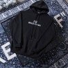 ハイブランド バレンシアガ プルオーバー Balenciaga シンプル ホワイト ブラック 長袖 パーカー 大きいなポケット付き 薄手 厚手 保温 防寒 スウェット トレーナー 秋冬