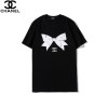 シャネル ブランド tシャツ半袖 春夏 純綿 肌に優しい 快適 上着 tシャツ Chanel 簡約 定番 黒白2色 ゆったり tシャツ レディースメンズトップス