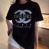 シャネル tシャツ ブランドコピー Chanel 夏 快適 tシャツ インナー 半袖 抗菌 吸汗性よいT-shirt シンプル 純綿 柔らかい 肌に優しい tシャツ