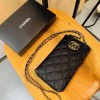 ハイブランド シャネル スマホバッグ Chanel スタイリッシュ高品質 ショルダーバッグ ミニカバン カジュアル 携帯 小物収納 斜め掛けカバン 女