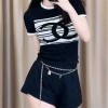 シャネルハイブランドtシャツ レディース向けChanel ファッション 高品質 ニットシャツ 肌に優しい 快適 半袖 tシャツ スウェット 上着 通勤