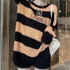 シャネル セーター ハイブランド Chanel 春秋 編み物 スタイリッシュ ニットセーター スウェット 上着 ゆったり カジュアル プルオーバー 