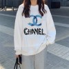 シャネル パーカーハイブランド Chanel おしゃれ 純綿 着心地がよい プルオーバー上着 トレーナー服 カジュアル 薄手 ストリートパーカー男女兼用 秋冬服