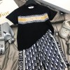 ディオールハイブランドキッズ tシャツ DIOR 半袖 半パンツ ズボン 2点セット コットン柔らかい 快適 子供服 男の子女の子適用 上下セット2022 夏