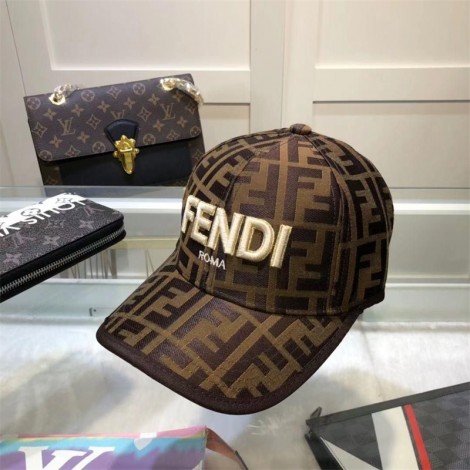 フェンディブランド野球帽 ハットFENDI 定番FFロゴハンチング おしゃれ UVカット キャップ 日よけ帽子 小顔効果ハンチングレディースメンズ人気ハットスポーツアウトドア