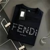 ハイブランドFENDI 半袖 tシャツフェンディ スタイリッシュ 高品質 丸首 tシャツ上着 コットン 柔らかい 着心地がよい ゆったり tシャツ 夏 男