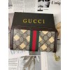 Gucci 長財布ハイブランド ファッション高品質 サイフ グッチ クラシックロゴ ファスナー ウォレット ビジネス 男女兼用 手持ちバッグ 財布