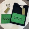 グッチハイブランド tシャツ簡約 スタイリッシュ 半袖 tシャツGUCCI 高品質 純綿 着心地抜群 tシャツ カジュアル 男女兼用 丸首 tシャツ