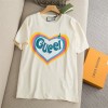 グッチブランド半袖 tシャツGUCCI 定番 黒白2色 カジュアルtシャツファッション高品質 純綿 着心地抜群 tシャツ トップス ゆったり 上着 tシャツ 男女兼用