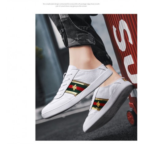 ハイブランドグッチシューズ 靴 Gucci クラシック ミツバチ柄 ローファー 高品質 滑り止め 履き心地がよい スリッポン 男の子 春夏シューズ アウトドア