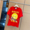 グッチブランド tシャツおしゃれ レディースメンズ 半袖 tシャツGUCCI 純綿 着心地がよい tシャツ 上着 ゆったり ルーズ 着瘦せ コーデ tシャツトップス夏 若者愛用