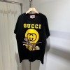 グッチブランド tシャツおしゃれ レディースメンズ 半袖 tシャツGUCCI 純綿 着心地がよい tシャツ 上着 ゆったり ルーズ 着瘦せ コーデ tシャツトップス夏 若者愛用