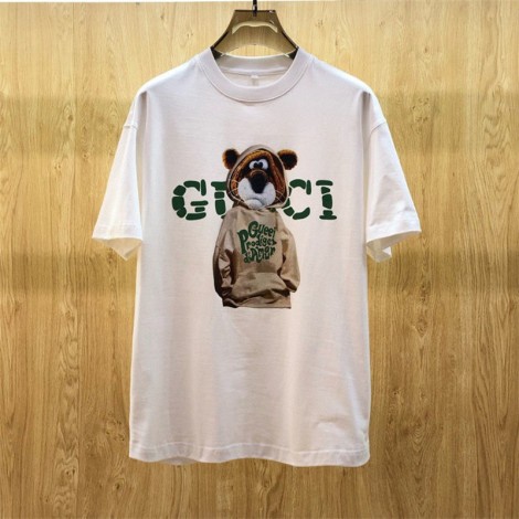 グッチブランド tシャツファッション潮流 GUCCI 半袖 tシャツ かっこいい 丸首 純綿 tシャツ 肌に優しい 快適 tシャツ 上着 男女兼用 カップルオススメ