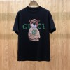 グッチブランド tシャツファッション潮流 GUCCI 半袖 tシャツ かっこいい 丸首 純綿 tシャツ 肌に優しい 快適 tシャツ 上着 男女兼用 カップルオススメ