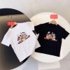 グッチ ディズニー コラボブランドキッズ tシャツ かわいい 高品質 tシャツ 子供 ガールズ ボイ 純綿 着心地がよい 半袖tシャツカジュアル 潮流 子供服