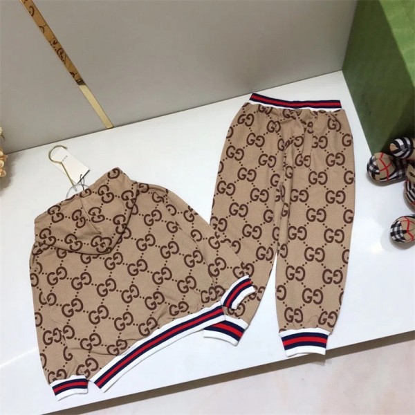 ハイブランドグッチ パーカー 長パンツ 上下セット 子供服 Gucci ...