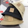 ハイブランドLOEWEバケットハット ロエベ 漁師の帽子ファッション 簡約 折りたたみ帽子 男女兼用 56-58cm UVカット熱中症予防 つば広 ハット キャップ