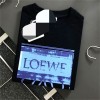 ロエベブランド tシャツ ファッション 潮流 半袖 tシャツ Loewe 高品質 コットン やわらか ソフト ティーシャツ ドロップショルダー ゆったり tシャツ