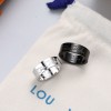 ルイヴィトンブランドリング 指輪 ファッション精緻 チタン鋼リング レディースメンズ 上品 高級感 人気 指輪 アクセサリー 6-11サイズ 通販