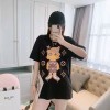 ルイヴィトン tシャツブランドパロディヴィトン 可愛い 半袖 tシャツトレンド 高品質 純綿 肌に優しい 上着 トップス 夏 通気性がよい 着心地抜群 tシャツ