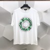 ルイヴィトンtシャツハイブランド 半袖 tシャツ 夏 スタイリッシュ コットン 丸首 tシャツ 肌に優しい 快適 tシャツOversize ゆったり 男女兼用 tシャツ 上着