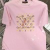 ハイブランドルイヴィトン tシャツ ヴィトン定番プリント丸首 tシャツ 半袖 純綿 着心地がよい tシャツ トップス インナー 男女兼用 通販