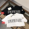 モンクレール tシャツハイブランド MONCLER ファッション簡約 丸首 tシャツ肌触りがよい コットン半袖 tシャツ トップス 夏 男女兼用カジュアル tシャツ 上着