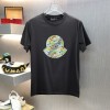 ハイブランドモンクレール tシャツ 簡約 スタイリッシュ 丸首 tシャツ上着 純綿 肌触りがよい tシャツ カジュアル oversize 半袖 tシャツ カップルオススメ