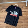 ザノースフェイス シュプリームコラボ ハイブランド Tシャツ ナイキおしゃれ 定番 黒白2色 ゆったり tシャツ 純綿 肌に優しい 快適 tシャツ カップル tシャツ