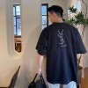 YSLハイブランドtシャツイブサンローラン ホワイトブラック 刺繡ロゴ 半袖 tシャツ 純綿 肌触りがよい tシャツ トップス 男女兼用 ゆったり 着瘦せ tシャツ