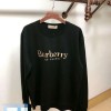 バーバリー プルオーバーブランドパロディBurberry簡約 経典 黒白2色 パーカー裏起毛 あったかい 厚手スウェット 上着 レディースメンズ キッズ 秋冬服 子供服 親子服