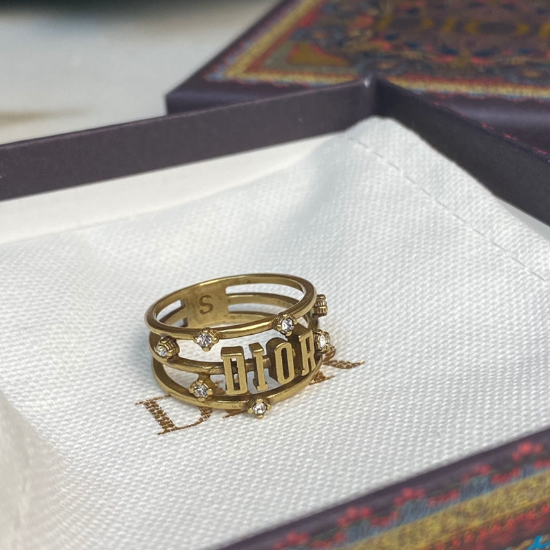 ヴィンテージ上品アクセサリーリングDior