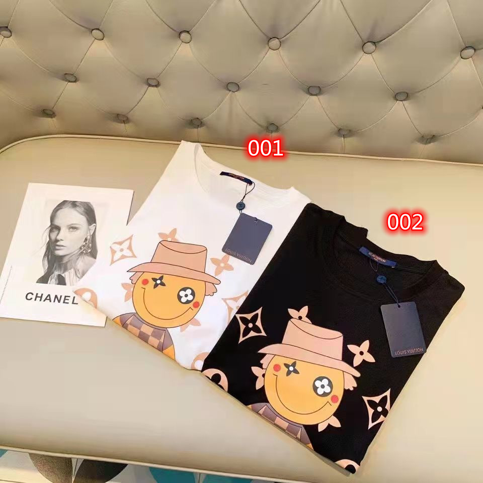 ルイヴィトンtシャツブランド可愛い半袖tシャツ