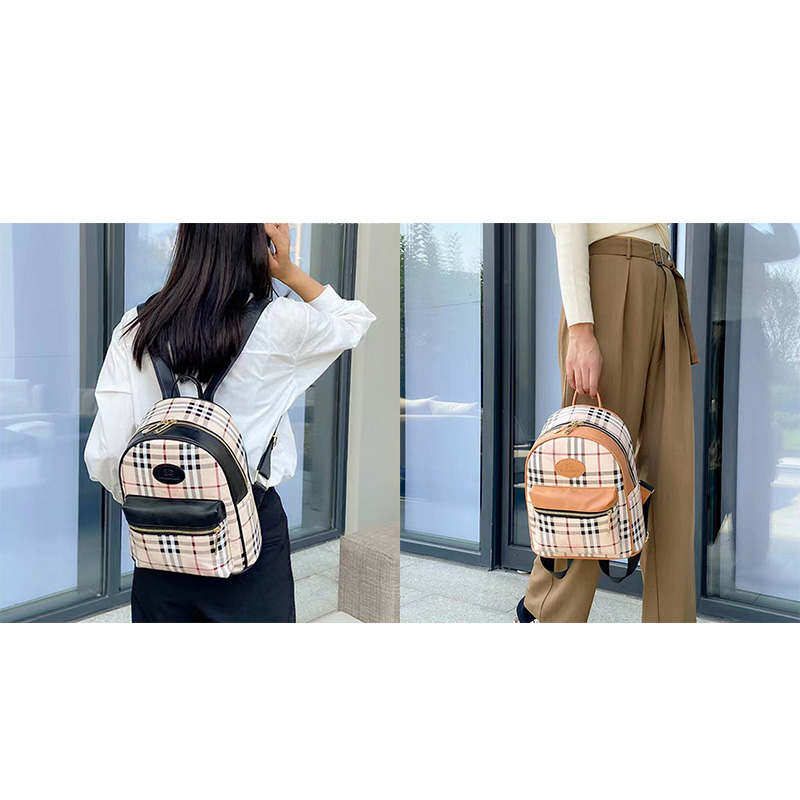 Burberryレディース大容量収納カバンバッグかわいい